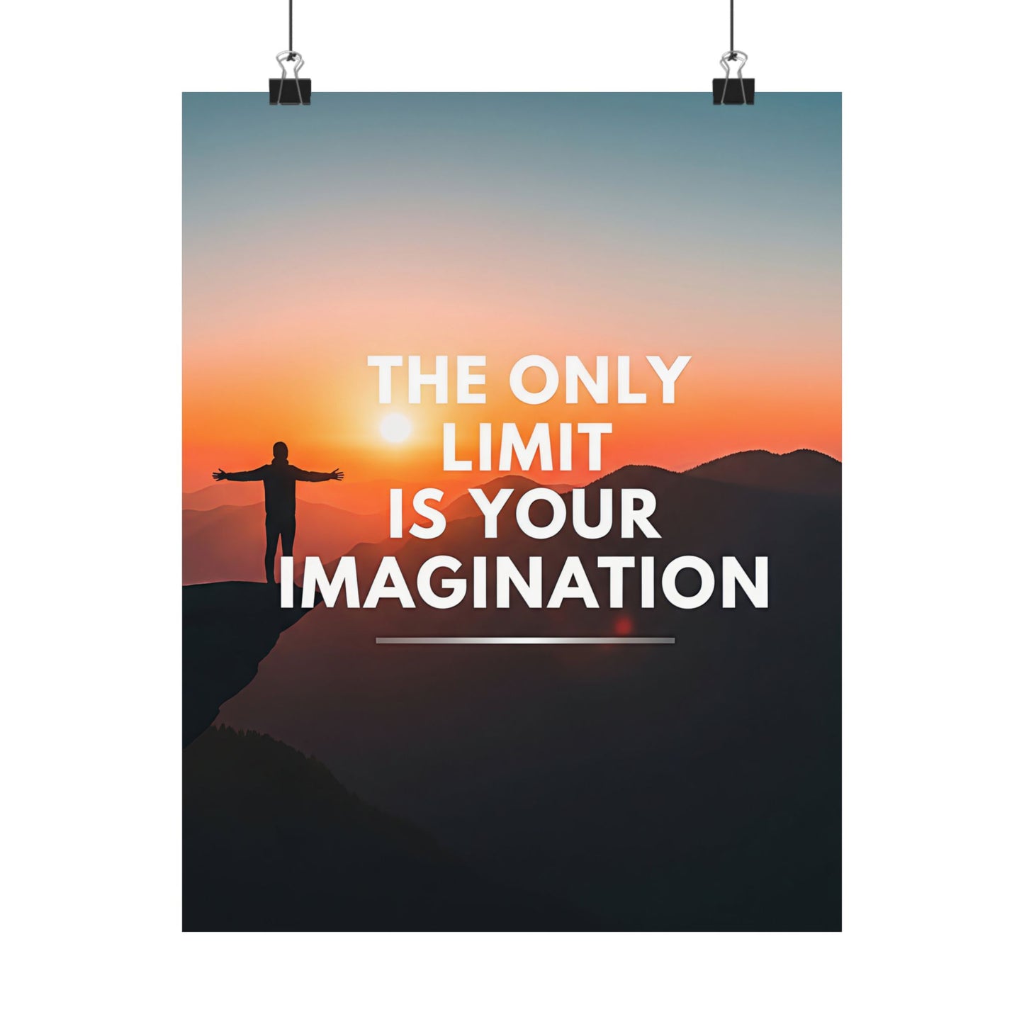Motivational Wall Art, Inspirational Poster, Home Decor, Office Decor, Gift for Dreamers, Positive Vibes