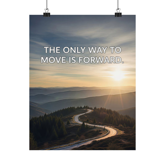 Inspirational Matte Vertical Posters, Motivational Wall Art, Home Decor, Office Decor, Gift for Encouragement, Positive Quote Poster