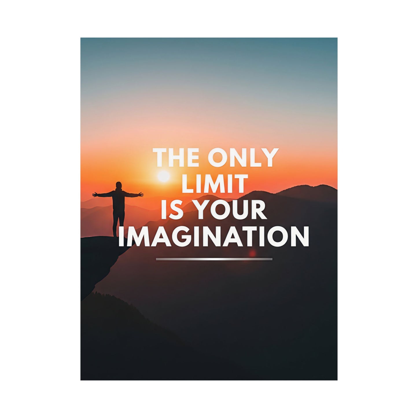 Motivational Wall Art, Inspirational Poster, Home Decor, Office Decor, Gift for Dreamers, Positive Vibes