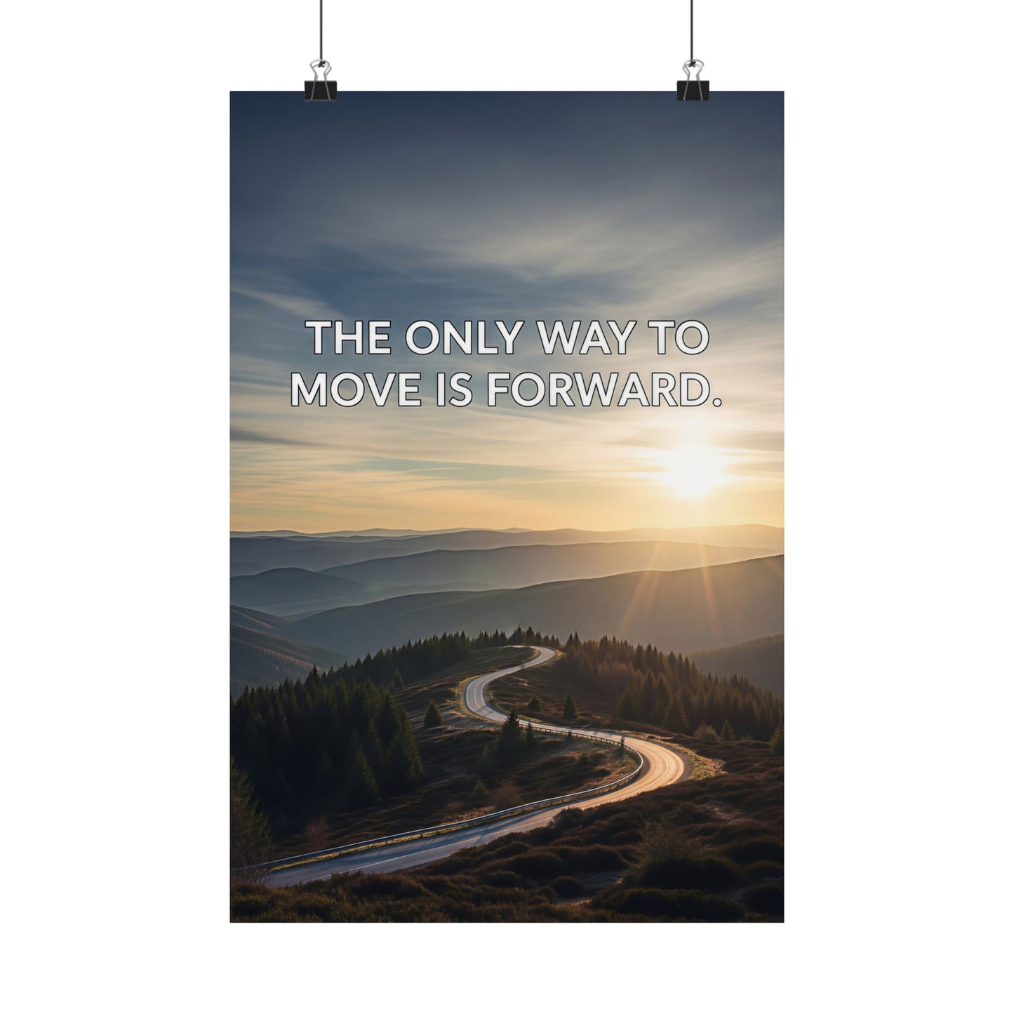 Inspirational Matte Vertical Posters, Motivational Wall Art, Home Decor, Office Decor, Gift for Encouragement, Positive Quote Poster