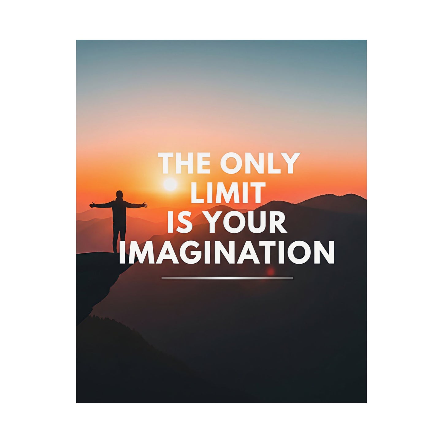 Motivational Wall Art, Inspirational Poster, Home Decor, Office Decor, Gift for Dreamers, Positive Vibes
