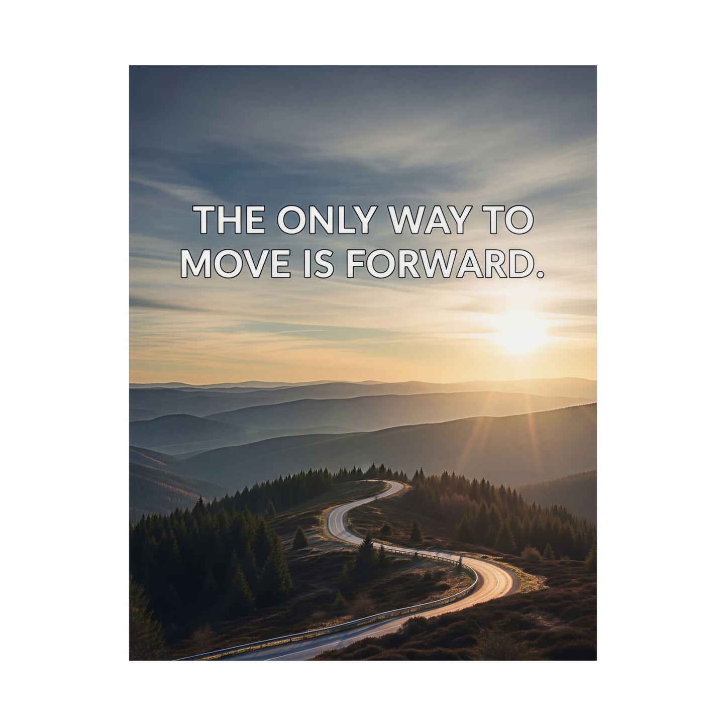 Inspirational Matte Vertical Posters, Motivational Wall Art, Home Decor, Office Decor, Gift for Encouragement, Positive Quote Poster