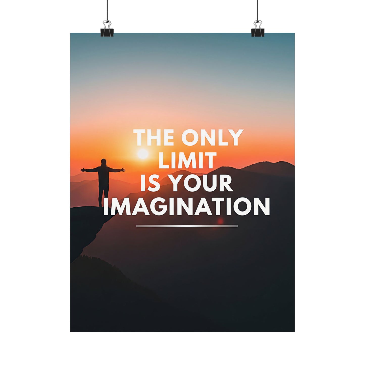 Motivational Wall Art, Inspirational Poster, Home Decor, Office Decor, Gift for Dreamers, Positive Vibes