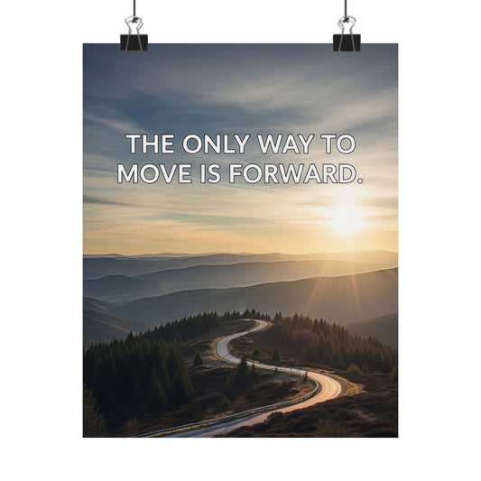 Inspirational Matte Vertical Posters, Motivational Wall Art, Home Decor, Office Decor, Gift for Encouragement, Positive Quote Poster